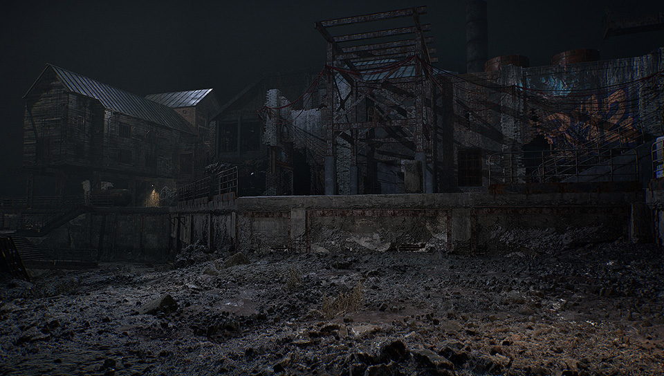 Cold Symmetry Docks Environment Art