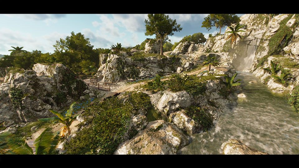 FarCry 6 Environment Art - Mountain View