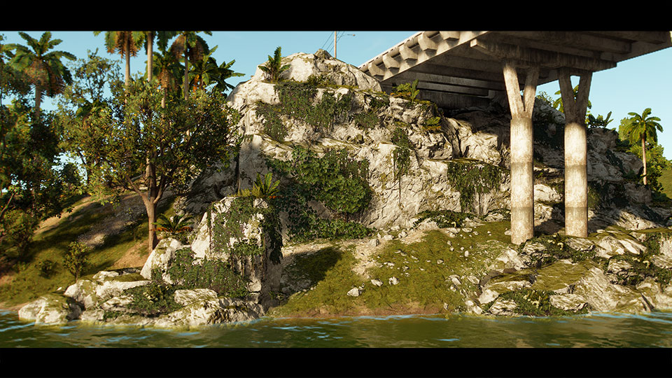 FarCry 6 Environment Art - Resort Area