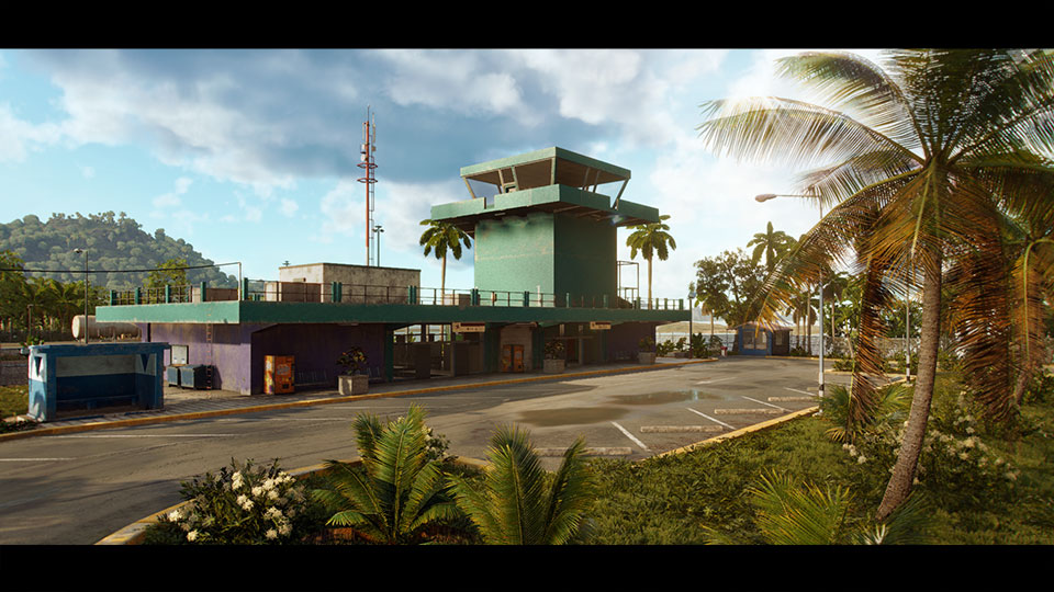 FarCry 6 Environment Art - Beach Scene
