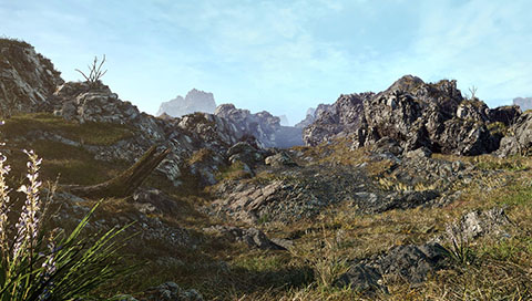 Unreal Engine Terrain Art